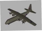 C 130 Hercules Static Plane for FSX